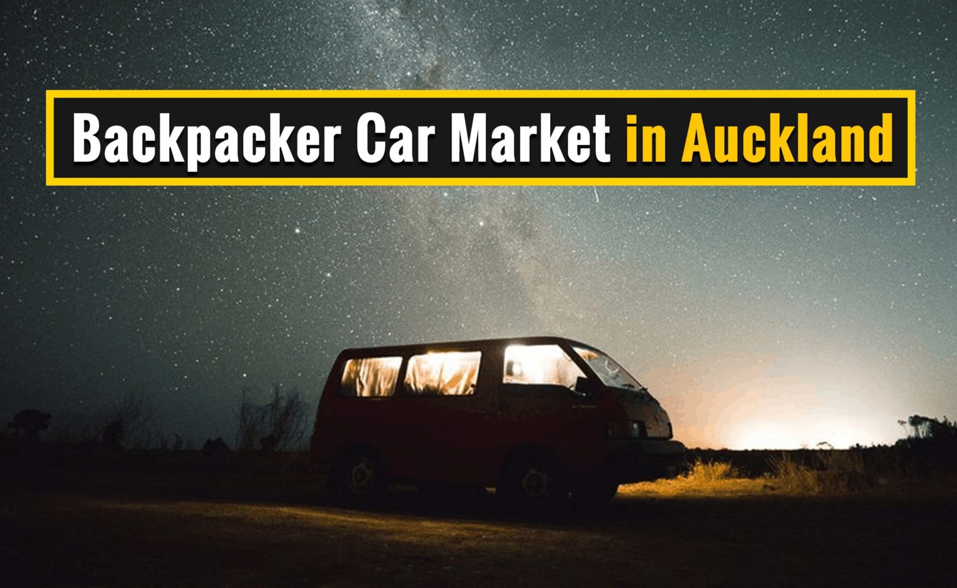 Backpacker car market in Auckland