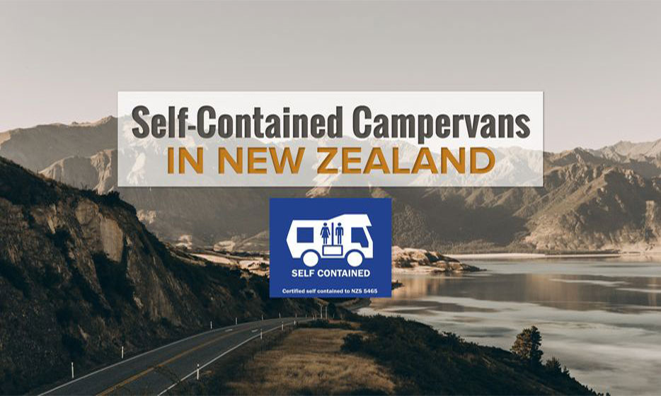 Self-contained vans and campervans in New Zealand