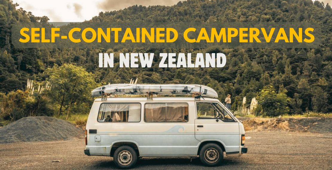 Self-contained campervans in New Zealand