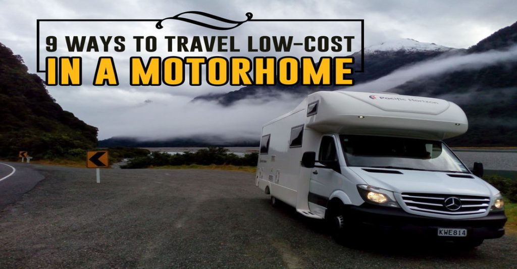 Travel low-cost in a motorhome