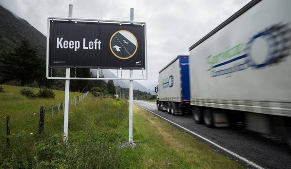 keep left signal