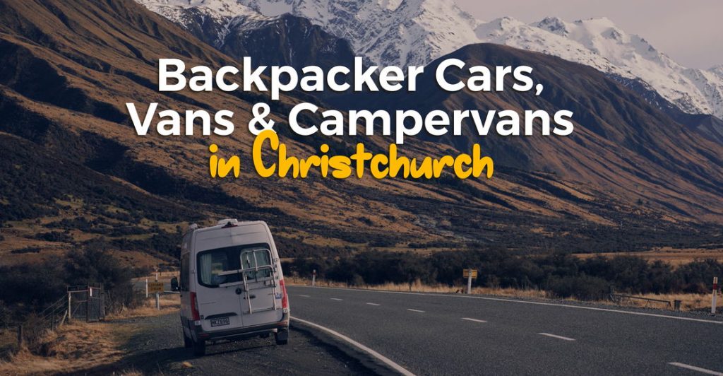 Backpacker cars in Christchurch