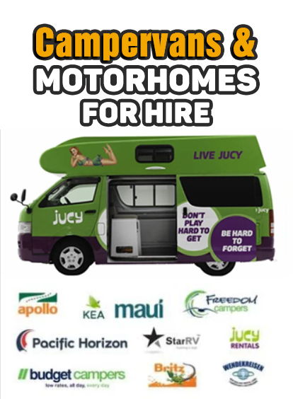 Campervans and motorhomes for hire