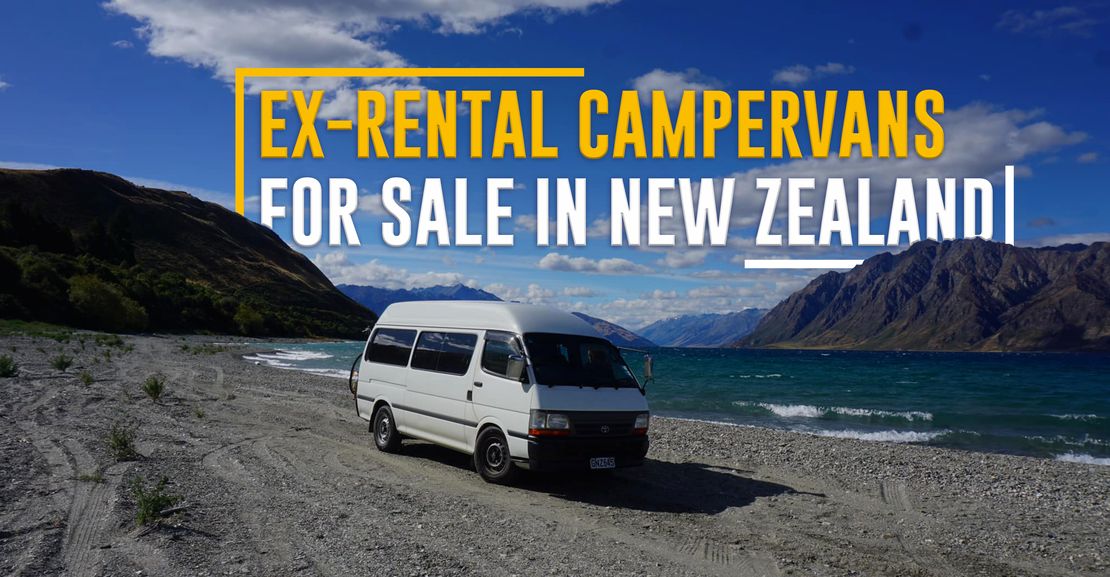 Ex-rental campervans for sale in New Zealand
