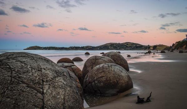 Moeraki Boulders and Waitaki Valley