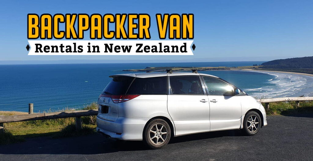 Backpacker van rentals in New Zealand