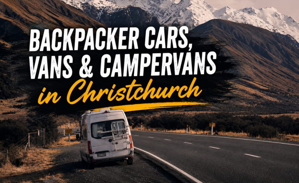 Backpacker cars in Christchurch