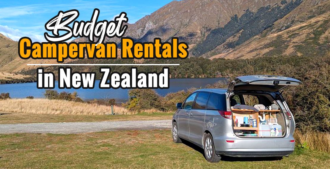 Budget campervan rentals in New Zealand