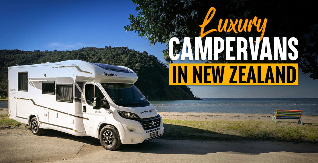 Luxury campervans in New Zealand