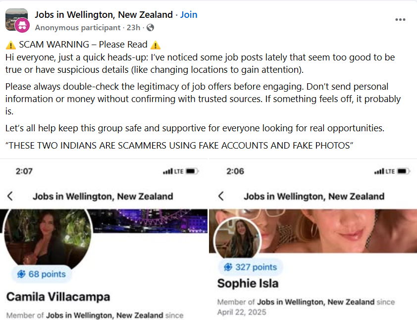 Job scams