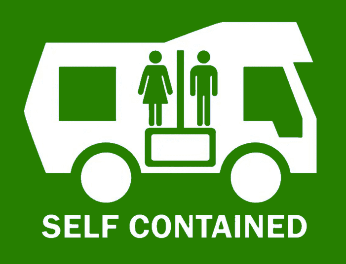 Self-Contained sticker