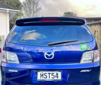 Green Self Contained Mazda MPV