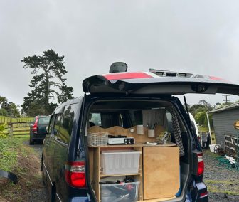 Toyota Alphard 2004 self -contained campervan 2004