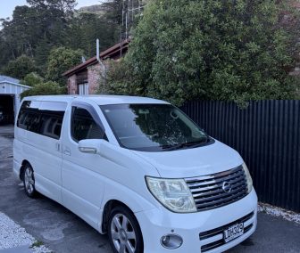 NISSAN ELGRAND 2004 GREEN SC (2030) CAMPERVAN