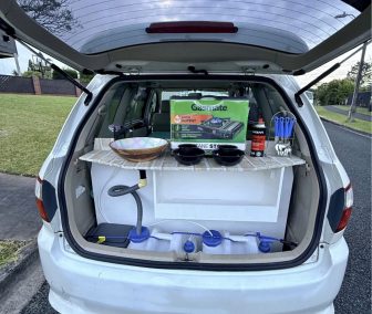 2005 Toyota Ipsum 240i β Green Self Contained Campervan πβ