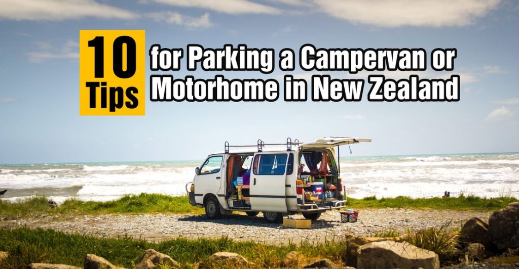 Parking a campervan or motorhome