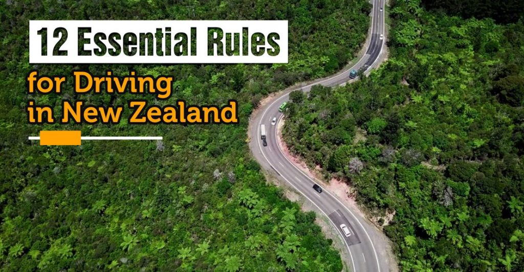 Rules for driving in New Zealand