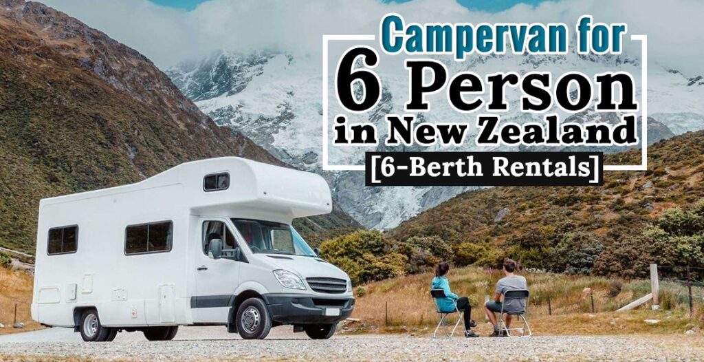 Campervan for 6-person in New Zealand