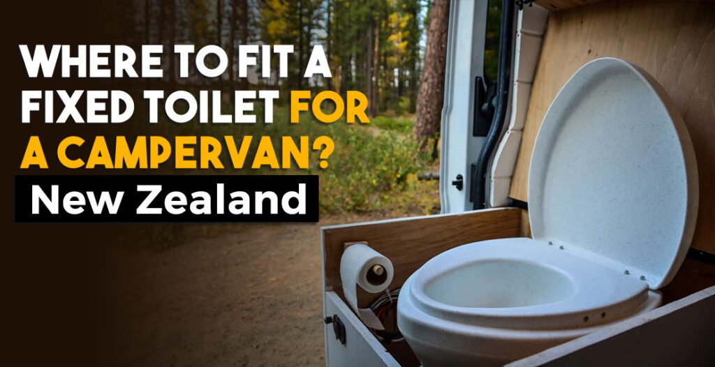 Fit a fixed toilet in a campervan