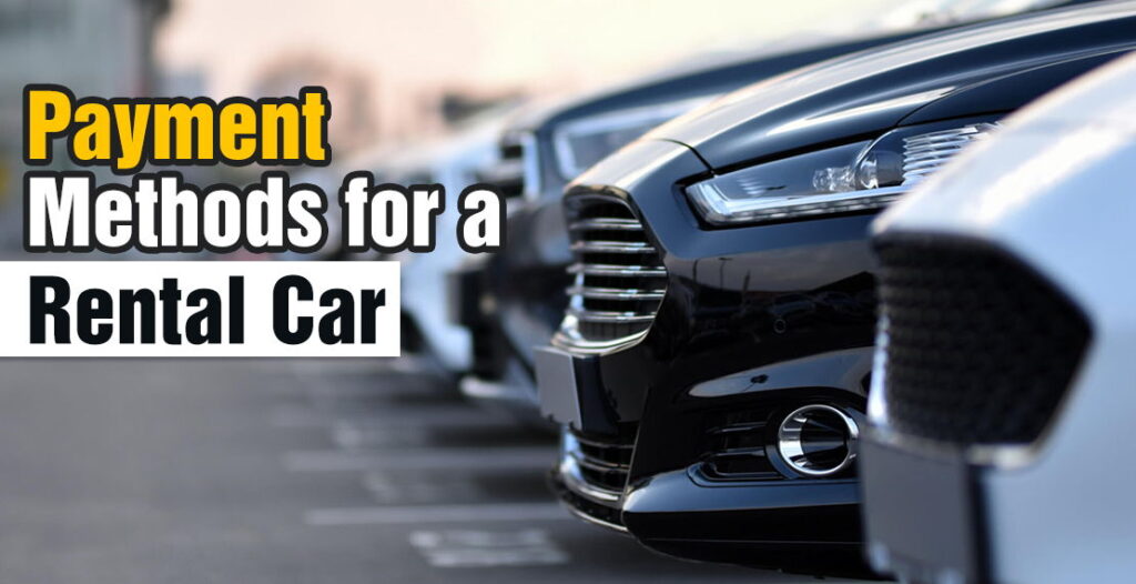 Payment methods when renting a car