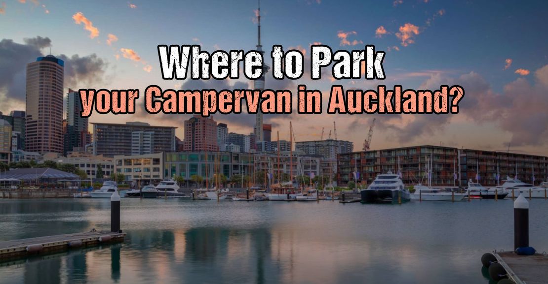 Parking a campervan in Auckland
